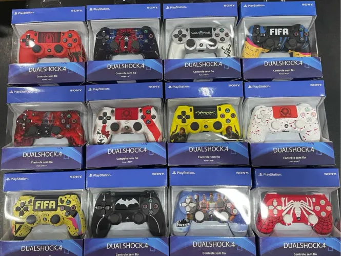 Controle Wireless Sony Ps4 Personalizado - Fazemos Entregas 