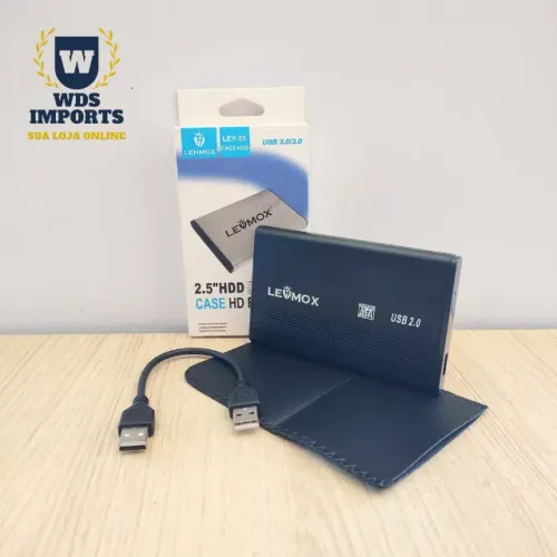 Case Externo Hd Usb 2.0 Sata 2,5 para Notebook Pc - Lehmox