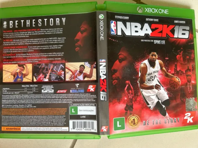 Jogo Xbox One NBA 2K16 videogame esporte basquete