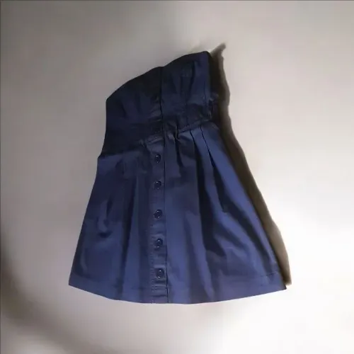 Vestido brim vintage
