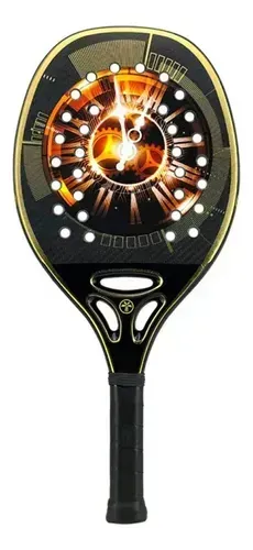 Raquete De Beach Tennis Turquoise Revolution Time 1.3