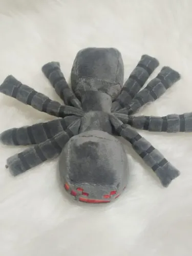 Pelúcia de aranha  Minecraft 15 cm