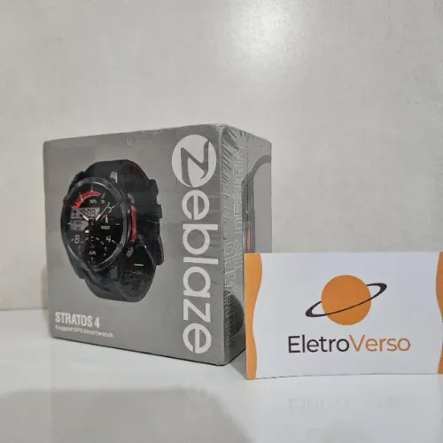 Zeblaze Stratos 4 Smartwatch com Lanterna Embutida e GPS Integrado