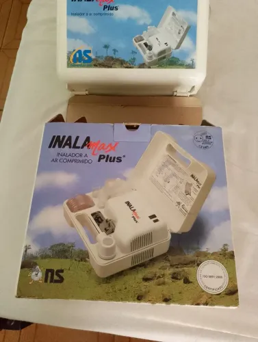 Inalador a ar comprimido INALAmax Plus 