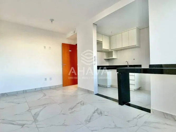 Apartamento para aluguel, 2 quartos, 1 suíte, 2 vagas, Santa Branca - Belo Horizonte/MG