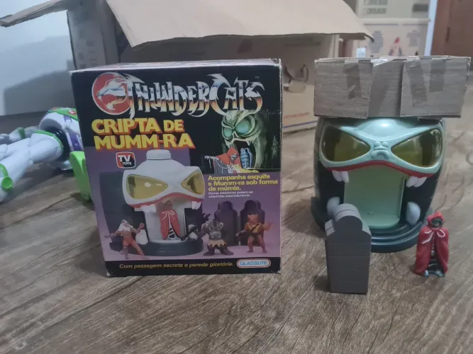 Thundercats mini cripta mun ra com caixa raro
