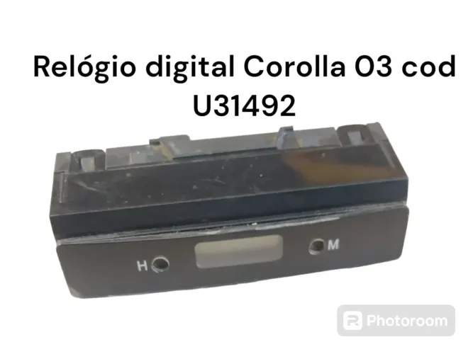 Relógio Digital Toyota Corolla 2003 Cod U31492