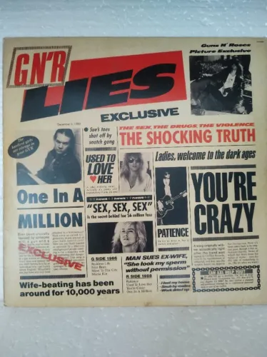 LP GUNS N' ROSES - Live ? Like a Suicide