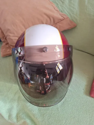 Capacete moto personaluzado Harley Davidson classico vintage retrô