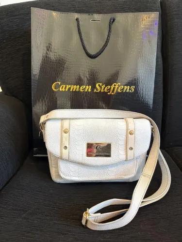 Bolsa Carmen Steffens branca