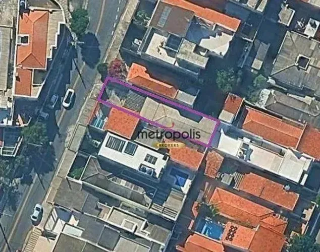 Terreno à venda, 210 m² por R$ 790.000,00 - Olímpico - São Caetano do Sul/SP