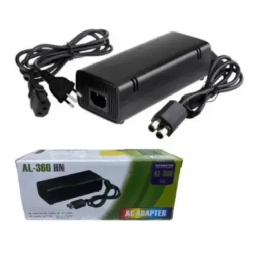 Fonte Xbox 360 Slim Video Game Bivolt 110v 220v 2 Pinos - R$ 129,00
