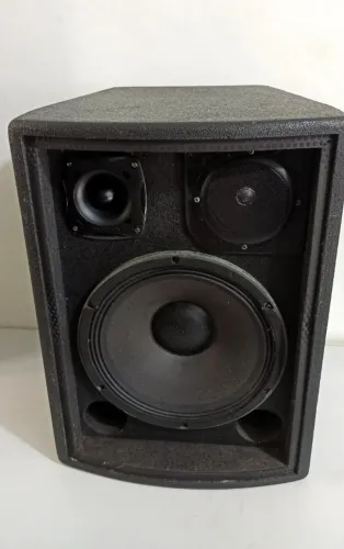 Caixa Leacs de 12'' com alto falante Oversound 450W RMS
