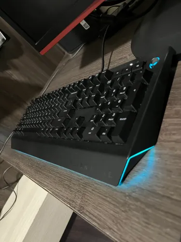 teclado gamer alienware mecânico 
