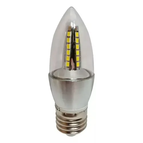 LAMPADA VELA LED 3W E-14 3000K BIVOLT