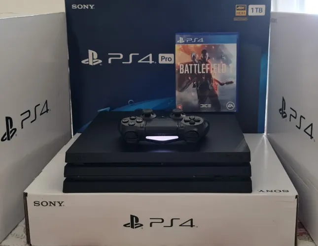 PS4 PRO 1TB c/ Garantia + Jogo. Temos LOJA FÍSICA!