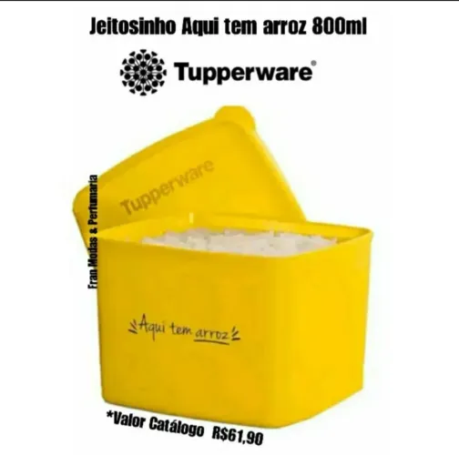 Tupperware Jeitosinho para Arroz 800ml