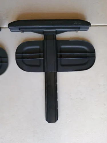 Apoio de braço cadeira de rodas Ortobras original preto.