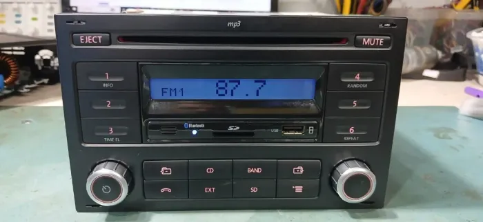 Radio Original Vw Infi-Mid Rd5 Com Bluetooth