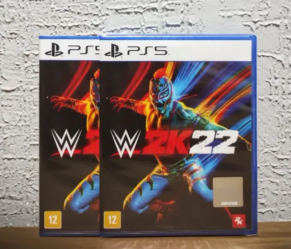 Wwe 2K22 Ps5 Lacrado (Aceitamos seu jogo usado com pagamento)