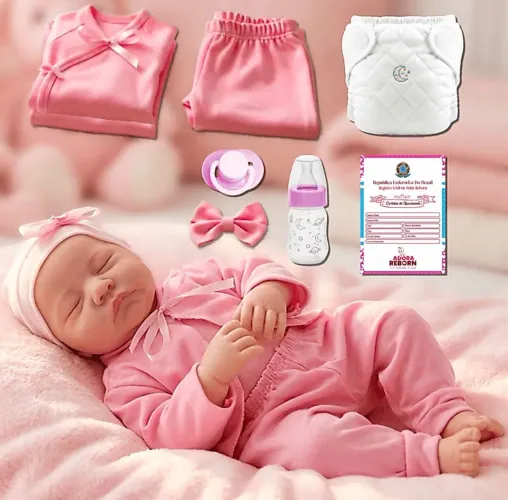 Bebê reborn recém nascida