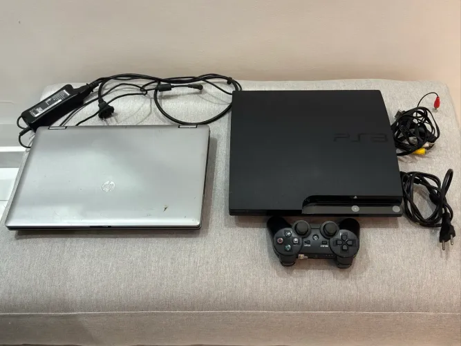 Vendo PS3 e Notebook HP