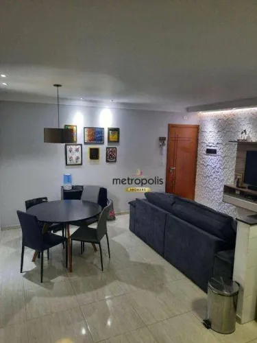 Cobertura com 2 dormitórios à venda, 90 m² por R$ 490.000,00 - Vila Eldízia - Santo André/