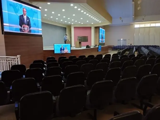 Telão de LED Indoor P7.62 - SA Cesário Lange SP SKU: 2062551