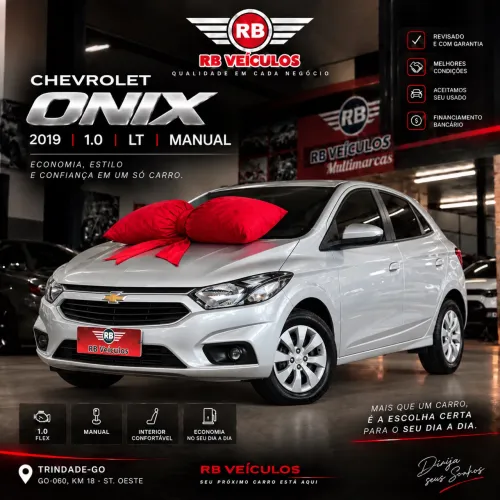 Chevrolet Onix Hatch LT 1.0 8V Flex Mec. 4P 2019