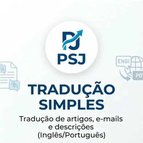 Tradução simples Inglês para Português ou vice-versa
