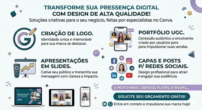 Criação de artes visuais