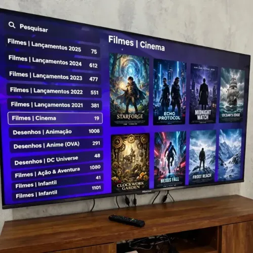 Leve mais diversão para sua SMART TV LG, SAMSUNG, ROKU e dispositivos Android!