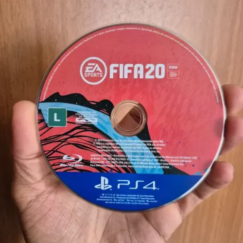 Fifa 20 - Ps4/Ps5 - Sem capa - Impecável