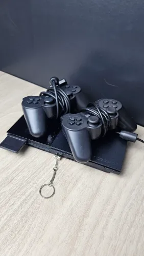 Ps2 impecável + 10 jogos