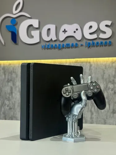 Ps4 Slim 500GB + Jogo de Brinde | Garantia Loja Física iGames