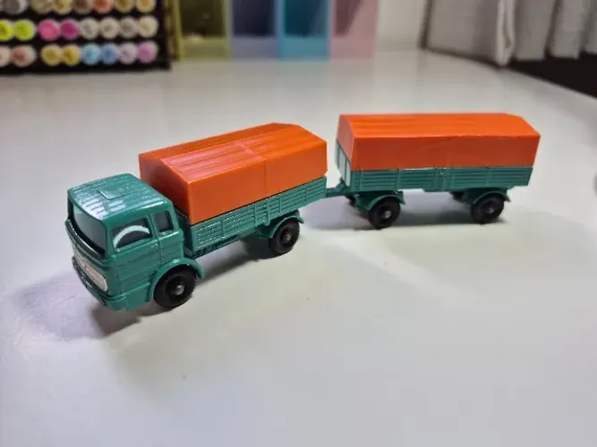 Matchbox Lesney Mercedes Trailer
