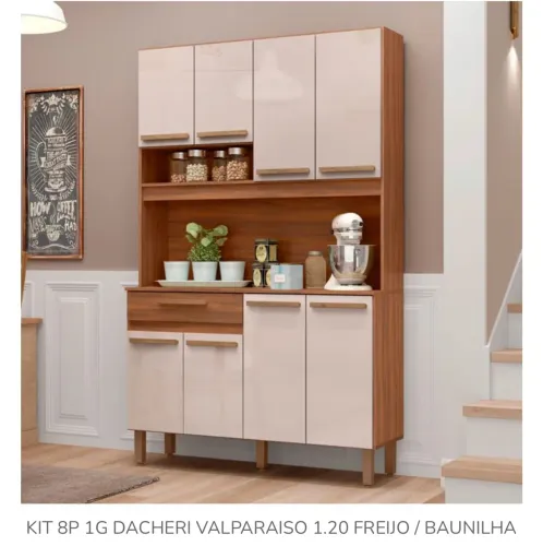 Armário de cozinha pé 1.20m - Novo