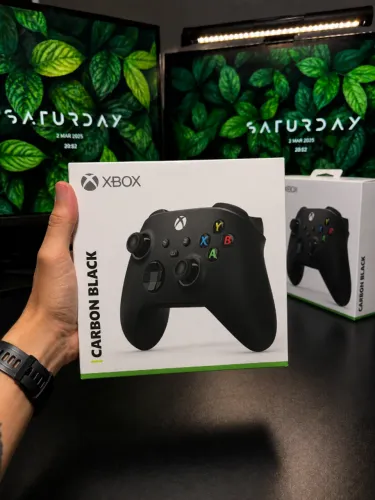 Controle Xbox Series X|S Carbon Black Original C/NF
