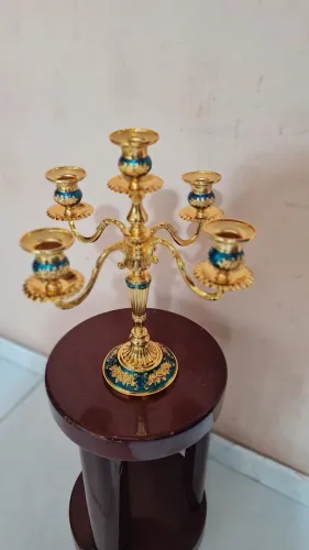 Castiçal candelabro. 