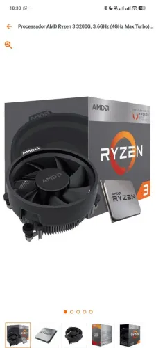 Processador Ryzen 3 3200G