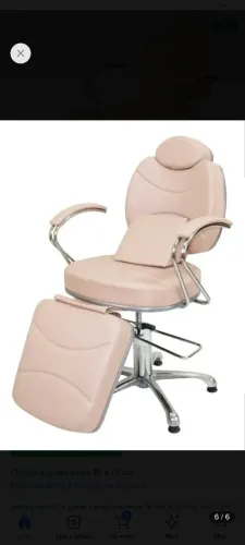 Poltrona reclinavel para maquiagem, tatuador, designer de sobrancelhas