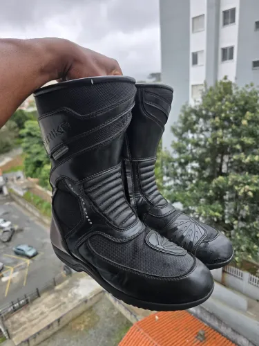 Bota Motociclista Texx Strike V2 Impermeável