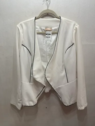 Bläzer elegante, off white, tamanho 46, lindo 