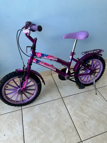 Bicicleta infantil Aro 16 com garupa