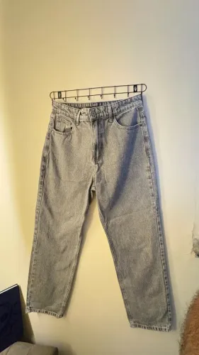 Calça Jeans Cinza Blue Steel (Baggy)