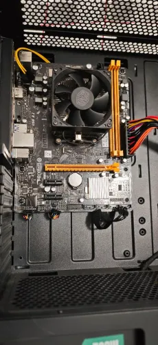 Placa mãe a320mh + athlon 3000g + cooler master