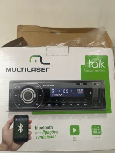 Rádio automotivo Multilaser