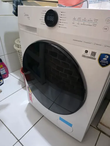 Oficial Máquina de Lavar Midea HealthGuard Smart 11kg Branca