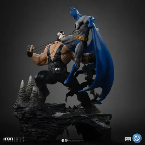 Batman vs Bane 1/10 - Diorama Iron Studios