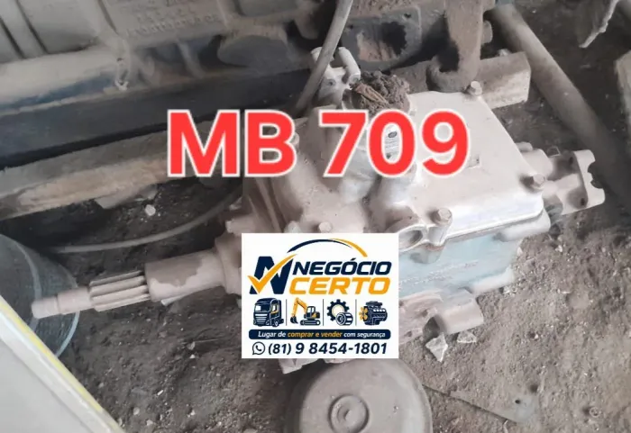 Caixa de marcha de mercedinha 709 funcionando perfeitamente
